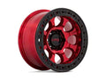 KM237 17X8.5 6X5.5 C-RED-BLK-RG 0MM