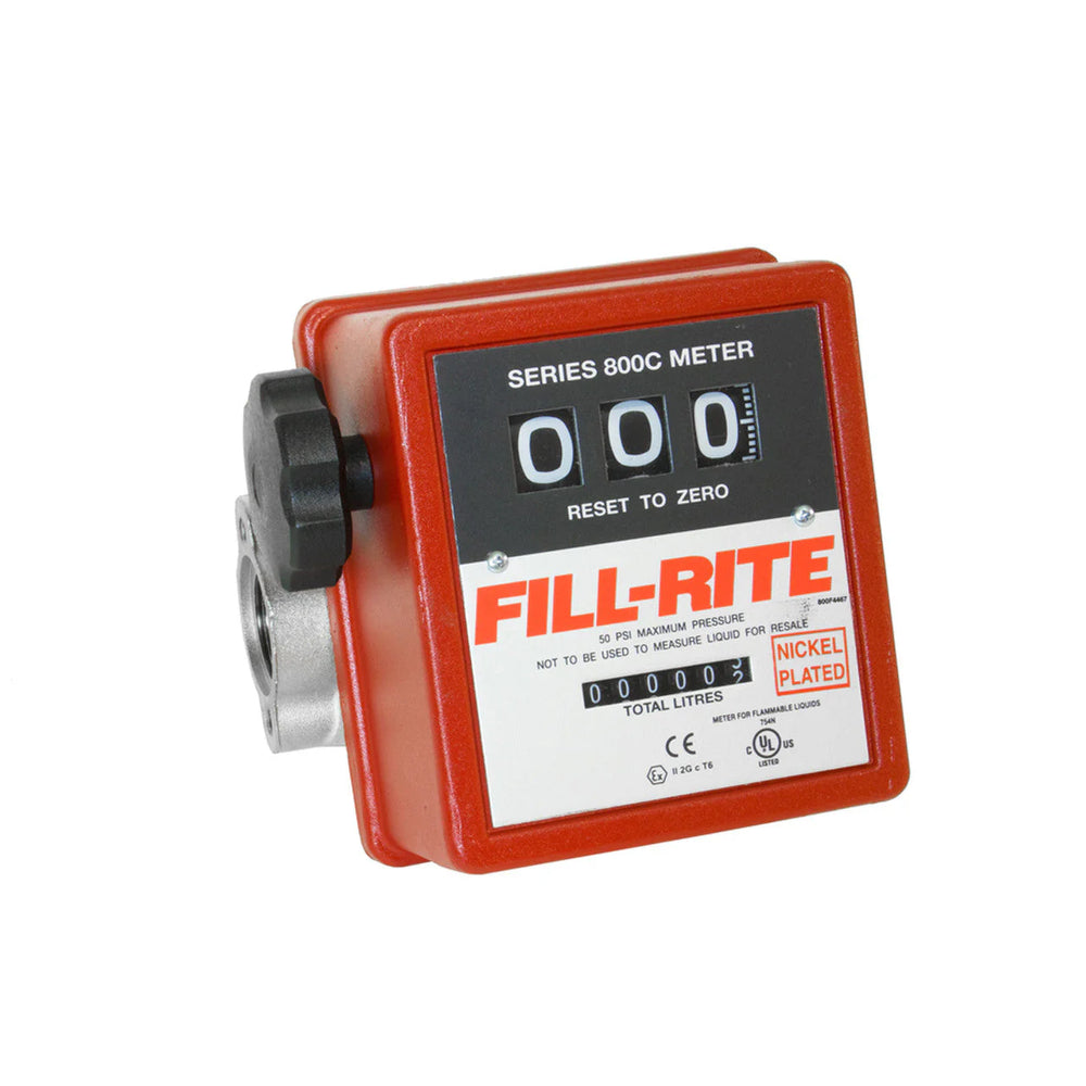 METER 1' LITER NICKEL BSPT