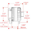 Powermaster black auto part