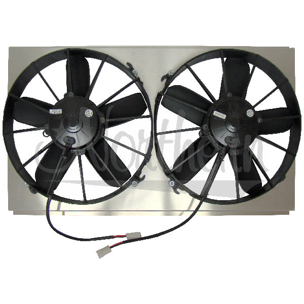 DUAL HIGH CFM 12IN ELECTRIC FAN SHROUD