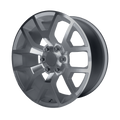 150S PR150S 22X9 6X5.5 SLVR/MACH +2
