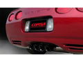 2.5 Inch Cat-Back Sport Dual Exhaust Tigershark 3.5 Inch Black Tips 97-04 Corvette / Z06 5.7L Stainless Steel Corsa Performance