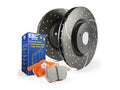 EBC S8 Brake Pad and Rotor Kit