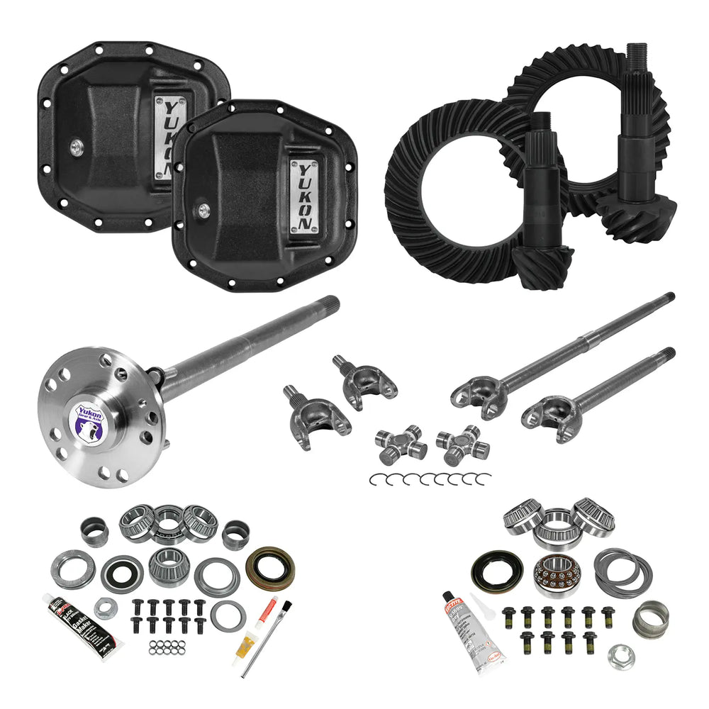 STAGE 4 REGEAR KIT W/CVRS FR & RR AXLES DANA 30/44 5.13 RATIO