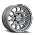 Aluminum Wheels 18x9 Rogue 958T Titanium Gray 18 Offset 6 on 135 Bolt Pattern 87.1 Bore Raceline
