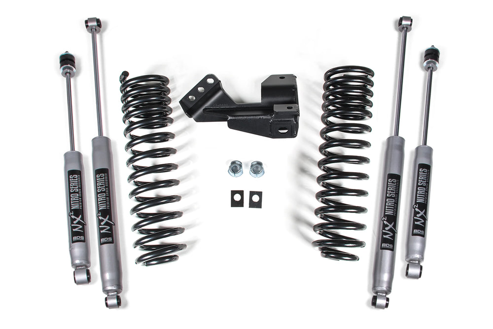 2017-2019 1 2020-2023 2 F250 350 Front Box Kit