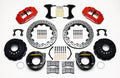 Wilwood Narrow Superlite 4R Rear P-Brk Kit 12.88in Drilled Red Big Ford New Style 2.36in Offset