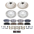 Power Stop 2003 Subaru Forester Front and Rear Semi-Coated Rotor Kit