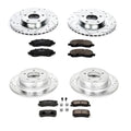 Power Stop 11-14 Chrysler 200 Front & Rear Z23 Evolution Sport Brake Kit
