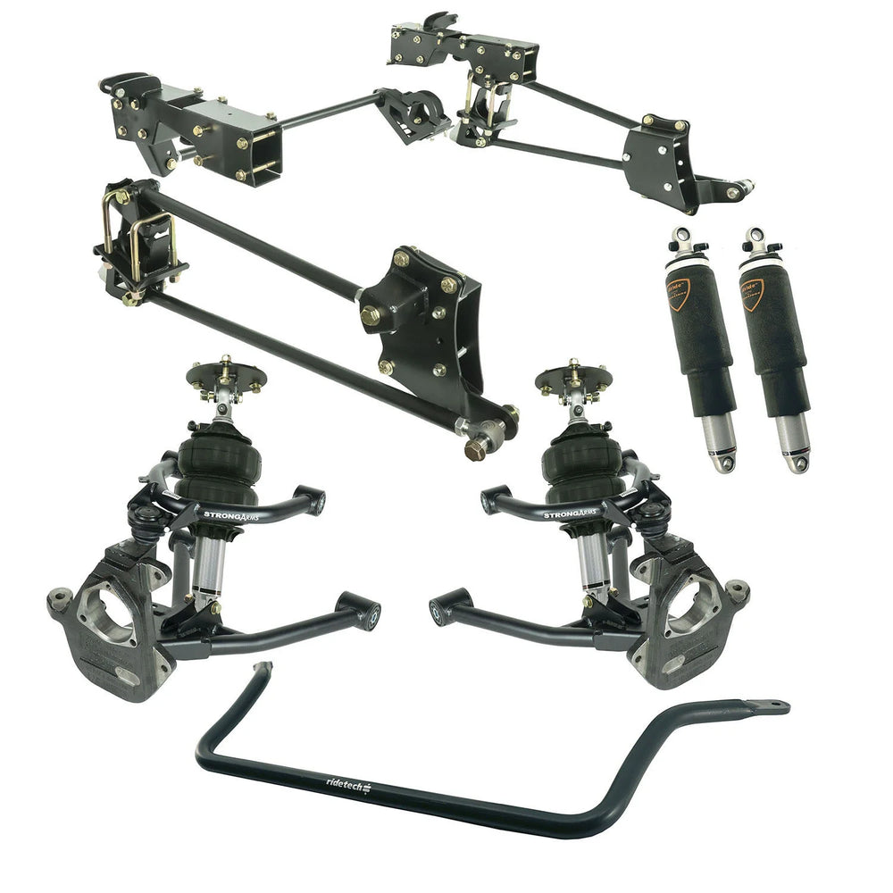 Ridetech 07-13 Silverado Sierra 1500 2WD TQ Air Suspension System