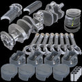 Eagle Chevy 350 3.750in Crank 6.000in I-Beam Rods -16cc 4.040in Pistons Rotating Assembly