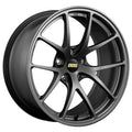 BBS RI-A 19x12 5x130 ET61 CB71.6 Matte Graphite Wheel -82mm PFS/Clip Required
