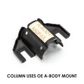 FLOORSHIFT TILT 7076 MOPAR NO KEY MANUAL STEERING POLISHED