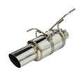 Remark 22+ Subaru WRX (VB) R1 Spec Single-Exit Stainless Catback Exhaust (Resonated)