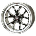 Weld S76 20x8 / 5x115mm BP / 5.3in. BS Black Wheel (High Pad) - Non-Beadlock