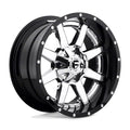Fuel Wheels black auto part