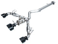 AWE Tuning cat-back exhaust detail