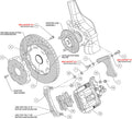 Wilwood Combination Parking Brake Rear Kit 12.19in Civic / Integra Drum 2.71 Hub Offset