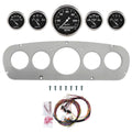 AutoMeter Old Tyme Black 65-66 Ford Truck Billet Panel/Gauge Kit - 3-1/8in. (x1) & 2-1/16in. (x4)
