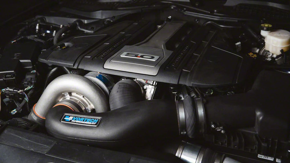 2018-2020 Ford Mustang 5.0 GT System w/V-3 JT Air/Air Cooler Satin Finish