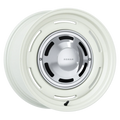 Nomad N504VW Field 16x7in / 6X139.7 BP / -12mm Offset / 107.95mm Bore - Vintage White