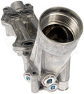 ENGINE OIL FILTER HOUSING W OIL COOLER AND FILTER ALUMINUM