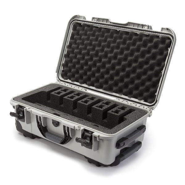 NANUK 935 WATERPROOF HARD CASE W/FOAM 6UPSILVER INTERIOR: 20.5 X 11.3 X 7.5IN