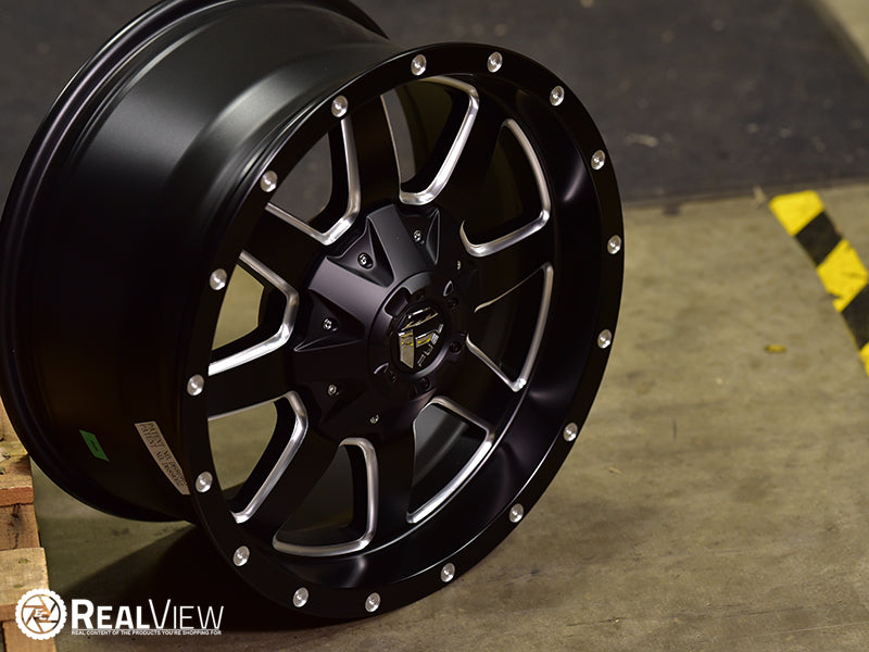 D538 17X8.5 6X4.5/120 MT-BLK-MIL 25