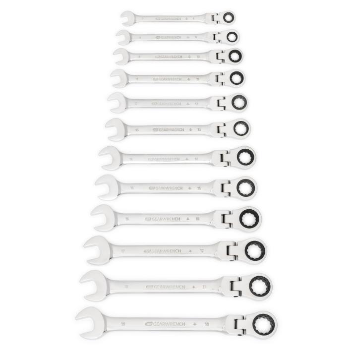 SET WR RAT COMB FLEX MET 12PC
