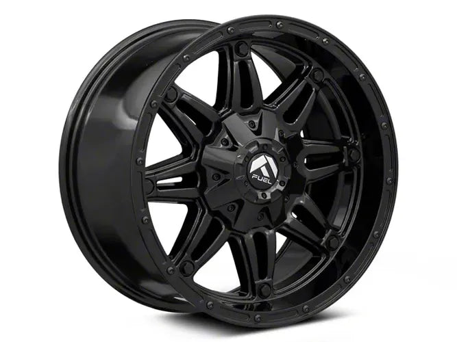~(46 lbs. 23X23X13)~ HOSTAGE 20x10 5x114.30/5x127.00 GLOSS BLACK (-18 mm)