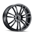 The Wheel Group black auto part