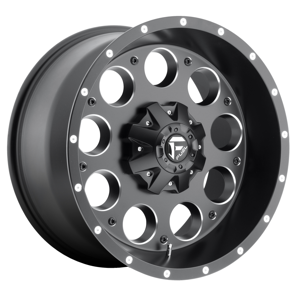 ~(34 lbs. 20X20X12)~ REVOLVER 17x9 8x170.00 MATTE BLACK MILLED (-12 mm)