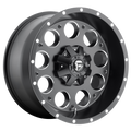 ~(34 lbs. 20X20X12)~ REVOLVER 17x9 8x170.00 MATTE BLACK MILLED (-12 mm)