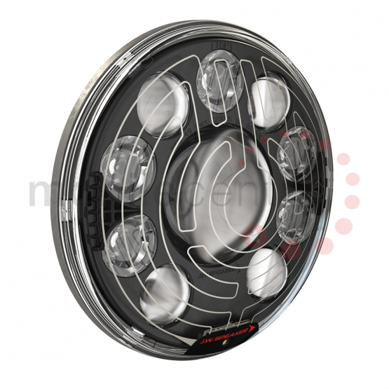 8770 MODEL 24110V LED LOCOMOTIVE HEADLIGHT W/SPOT BEAM PATTERN & HEATED LENS