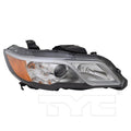 CAPA RH HEADLAMP ASSY COMPOSITE HALOGEN ACURA RDX 20132015