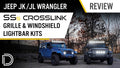 Diode Dynamics 18-21 Jeep JL Wrangler SS5 Bumper LED Pod Light Kit - Sport Yellow Driving