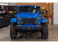 Diode Dynamics 07-18 Jeep JK Wrangler SS5 Bumper LED Pod Light Kit - Sport Yellow Driving