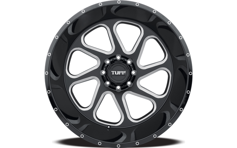 TUFF T2B 22X12 8/180 ET-45 CB125.1