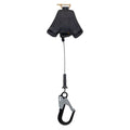 BANTAM 8FT CABLE SELFRETRACT LIFELINE THERMOPLASTIC HOUSING W/SNAP HOOK BLACK