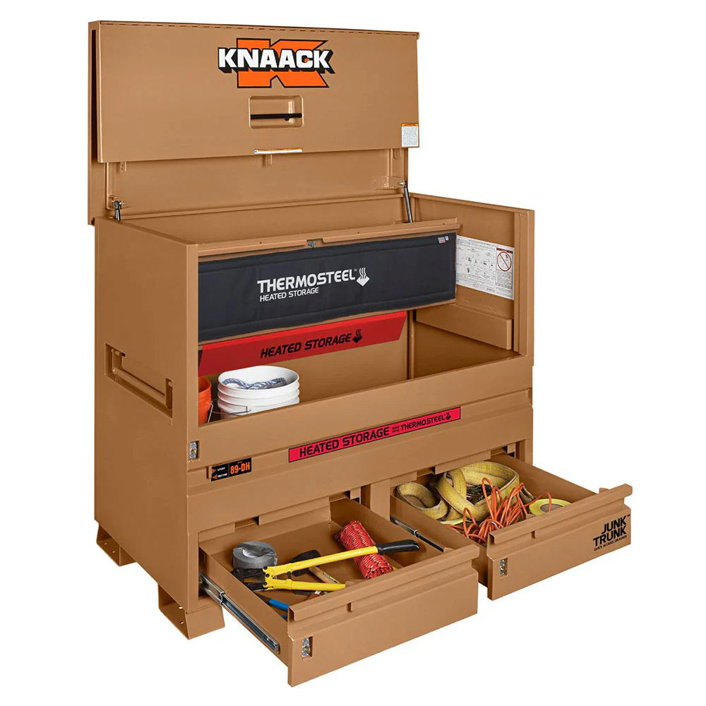 STORAGEMASTER PIANO BOX WITH JUNK TRUNK AND THERMOSTEEL