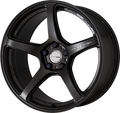 Work Wheels Emotion ZR10 18x8.5 38 5x114.3 (GTKRC) Glim Black Diamond Rim Cut
