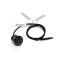 MINI REARVIEW FLUSH MOUNT CAMERA FEATURING WEATHERPROOF HIRES COLOR AND WIDE
