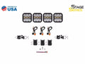 Diode Dynamics - Jeep JK SS5 4-Pod CrossLink Grille Lightbar Kit, Pro White Combo