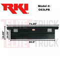 SINGLE LID STEEL LP XBOX BLKFULLSIZE TRUCKS