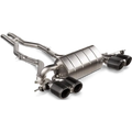Akrapovic 2021+ BMW M3 (G80)/M4 (G82) Slip-On Line (Titanium) w/Black Carbon Tips