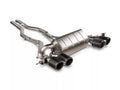Akrapovic black slip-on exhaust