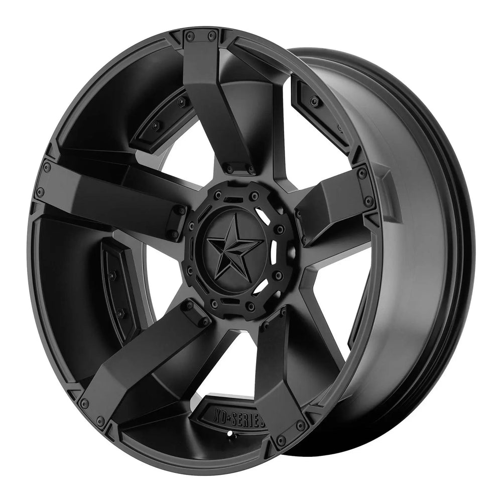 18x9 ROCKSTAR II 811 MATTE BLACK 5X4.5/4.75 bp 5.00 b/s 00 offset