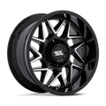 MO812 20X10 8X6.5 G-BLK-MCH -18MM
