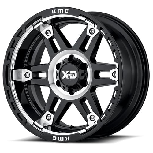 XD840 20X9 6X5.5 G-BLK MACH 00MM