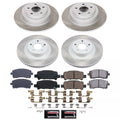 Power Stop 2001 Subaru Legacy Front and Rear Semi-Coated Rotor Kit